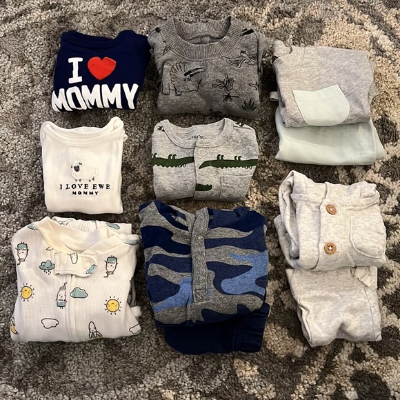 Other - Baby boys clothing bundle (11 pieces), size NB